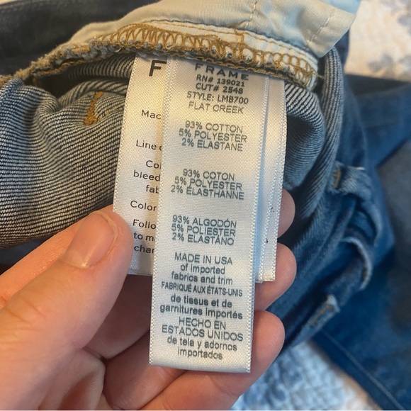 FRAME Denim Le Mini Boot Flat Creek Size 29 Jeans - Picture 4 of 11